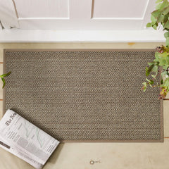 Close-up of Artoid Mode doormat fabric texture