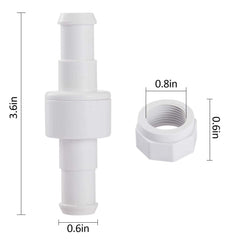Close-up of ATIE Hose Nut D15 from the combo kit
