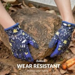 Close-up of Baidast Gardening Gloves anti-slip palm