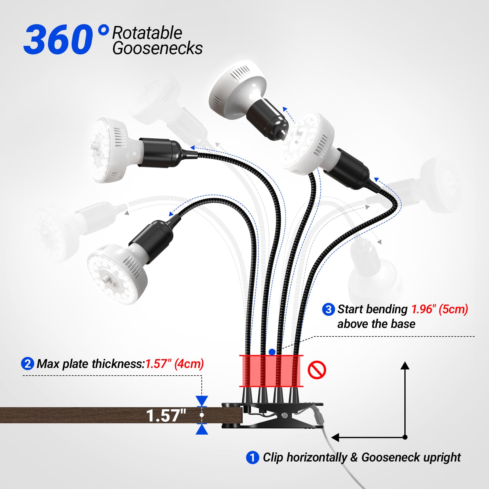 Close-up of Barrina OG11A4 E26 bulb base