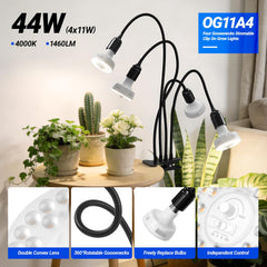 Close-up of Barrina OG11A4 grow light bulb