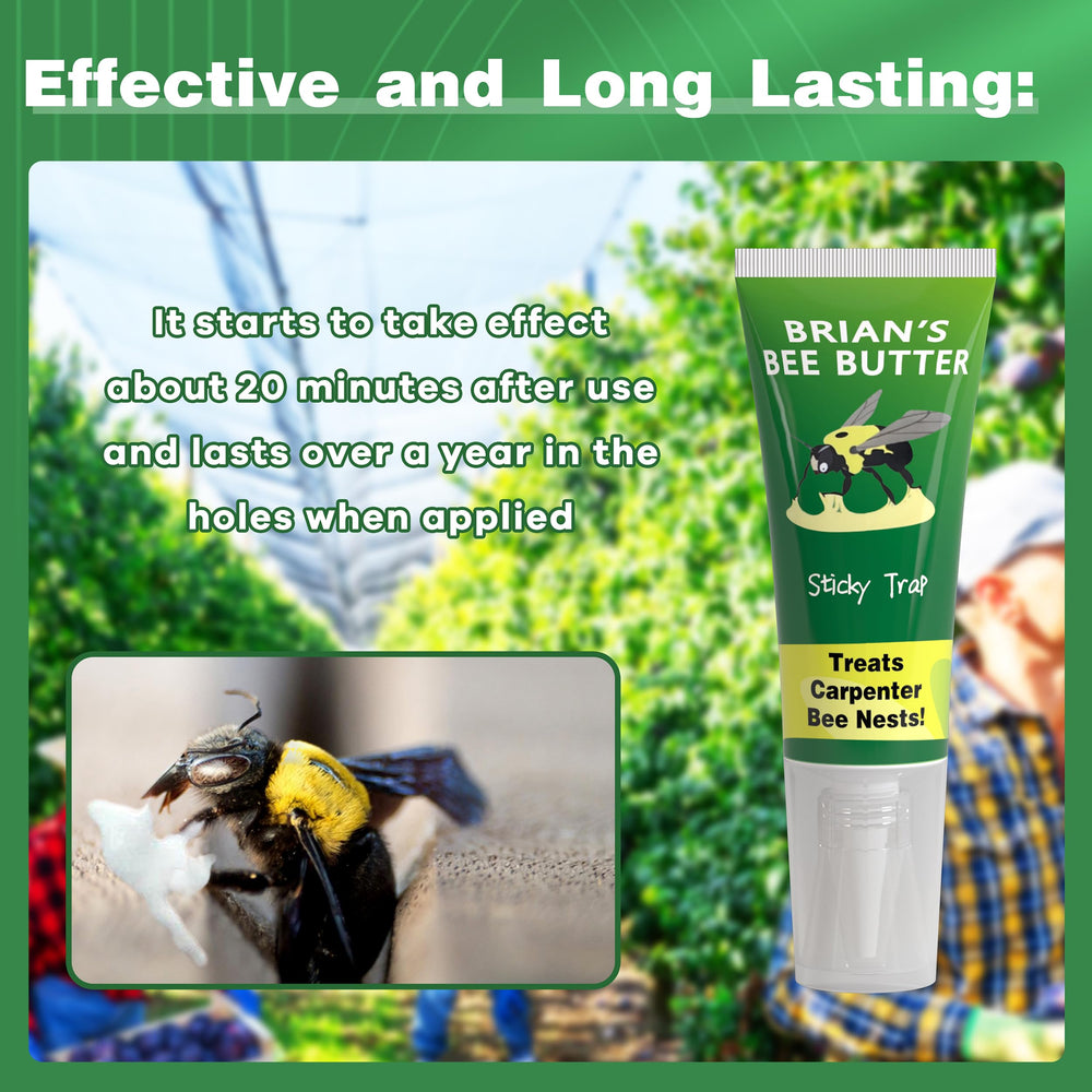 Close-up of Bee Butter application tube