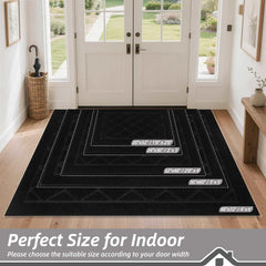 Close-up of BEQHAUSE Dirt Trapper Door Mat texture