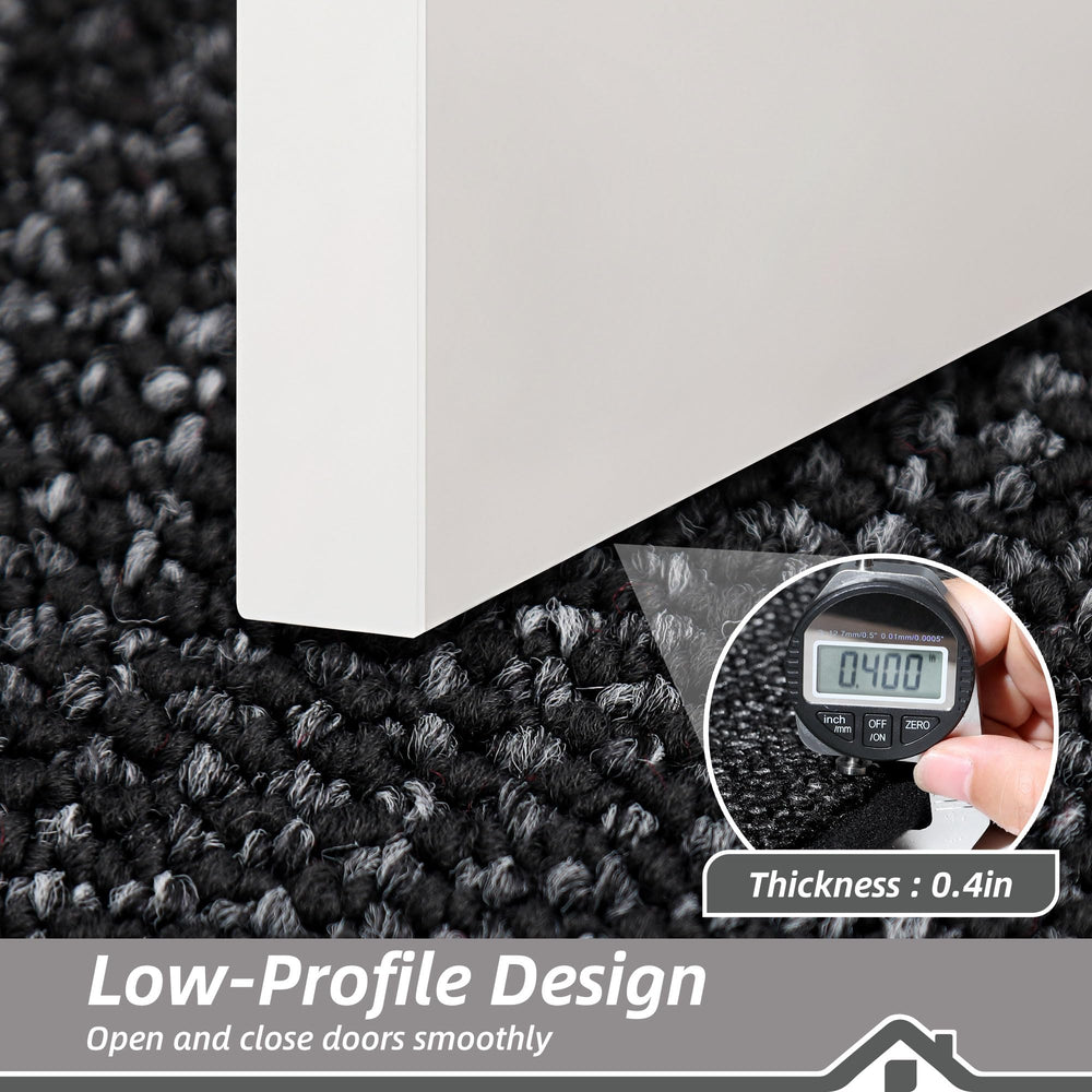 Close-up of BEQHAUSE Dirt Trapper Door Mat texture