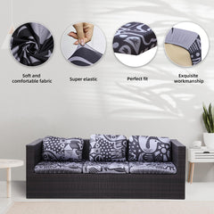 Close-up of BIETYONE cushion cover fabric texture