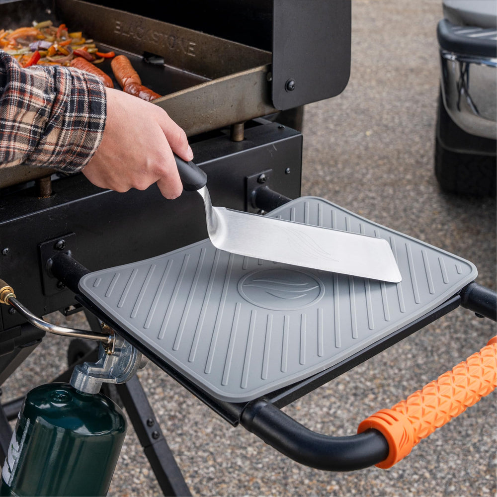 Close-up of BLACKSTONE Silicone spatula mat showing texture