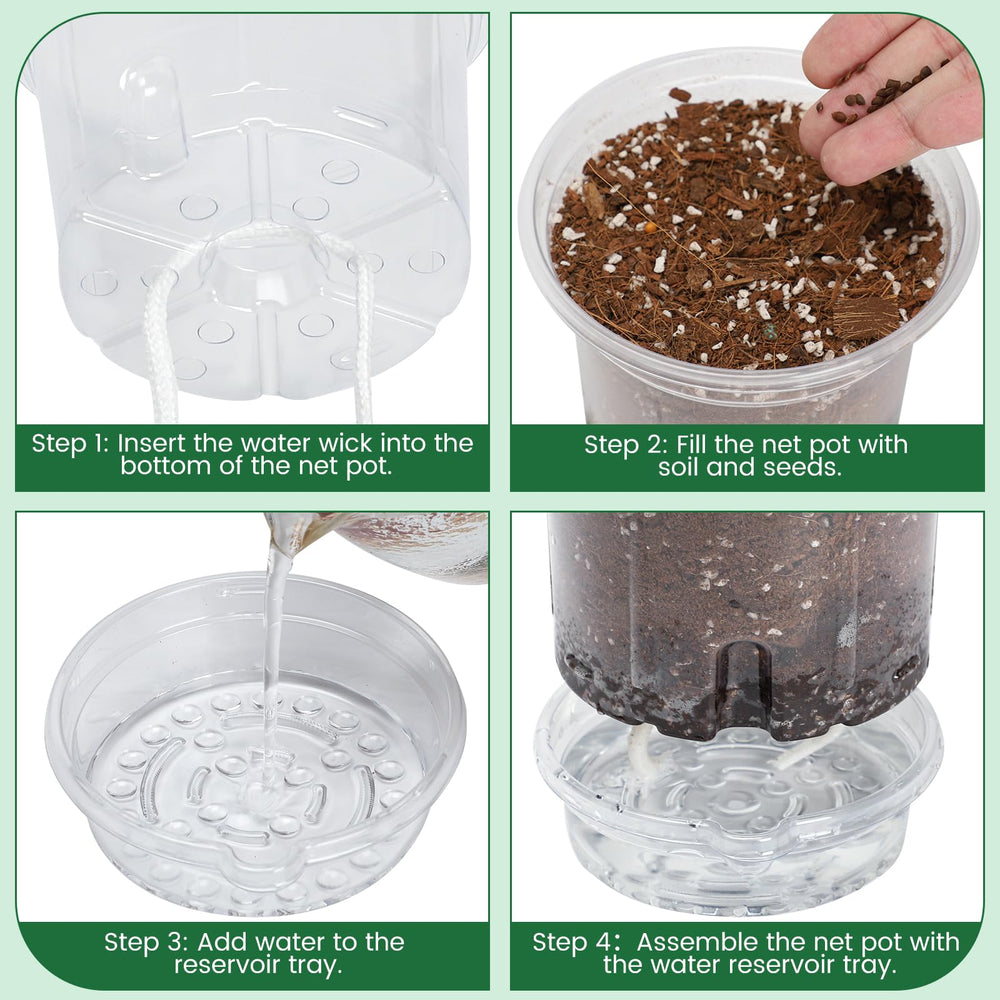 Close-up of Bluepro 5-inch pot showing drainage holes