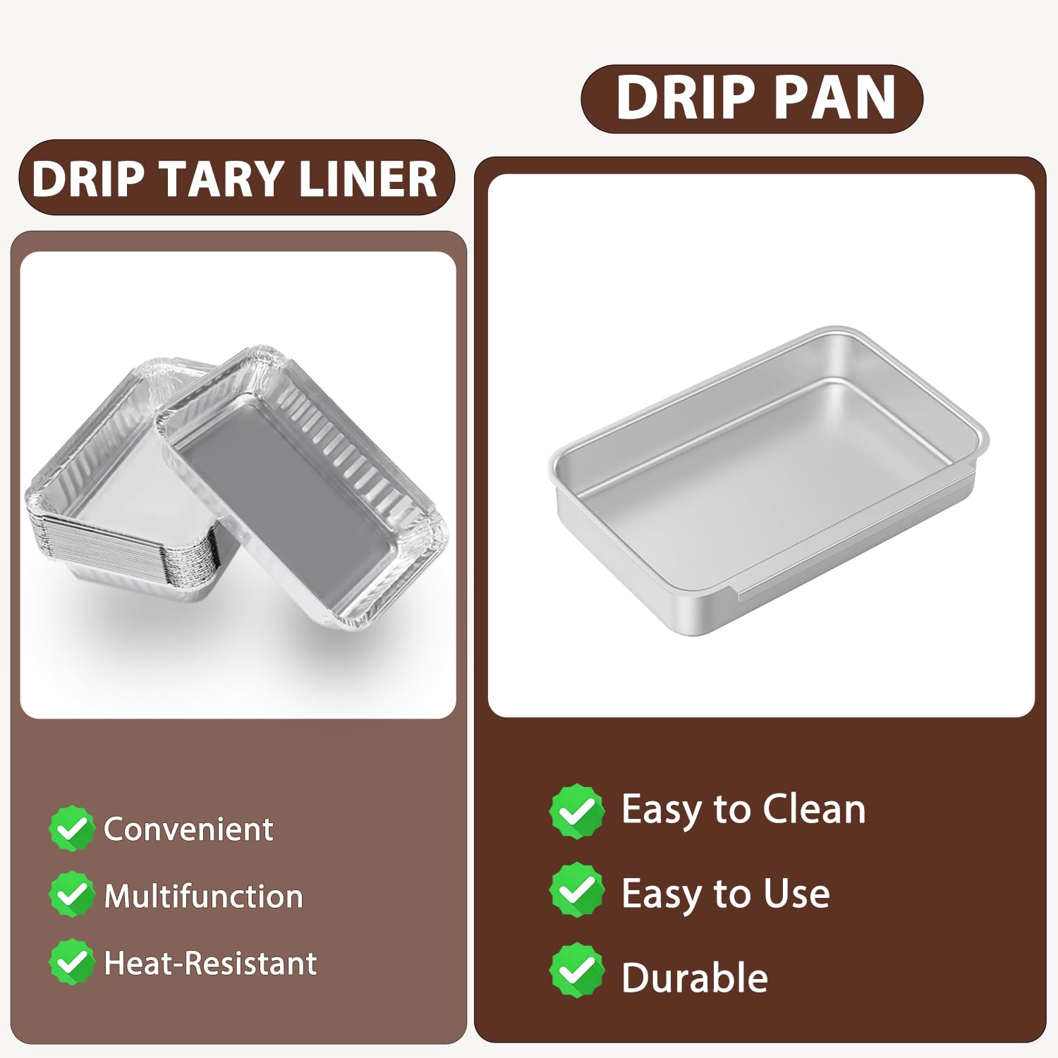 Close-up of BMMXBI drip pan liner inside grill