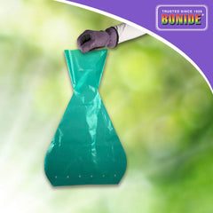 Close-up of Bonide Beetle Bagger disposable collection bags