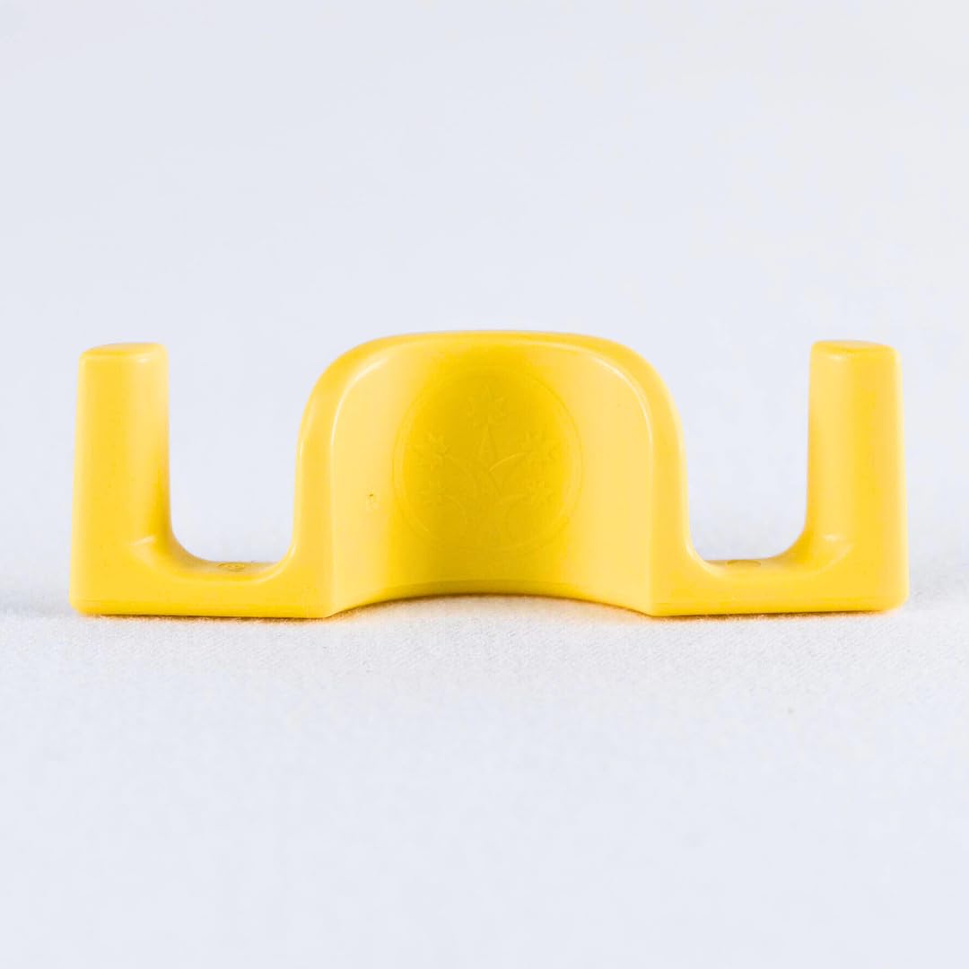 Close-up of BudTrainer BudClips showing design and material