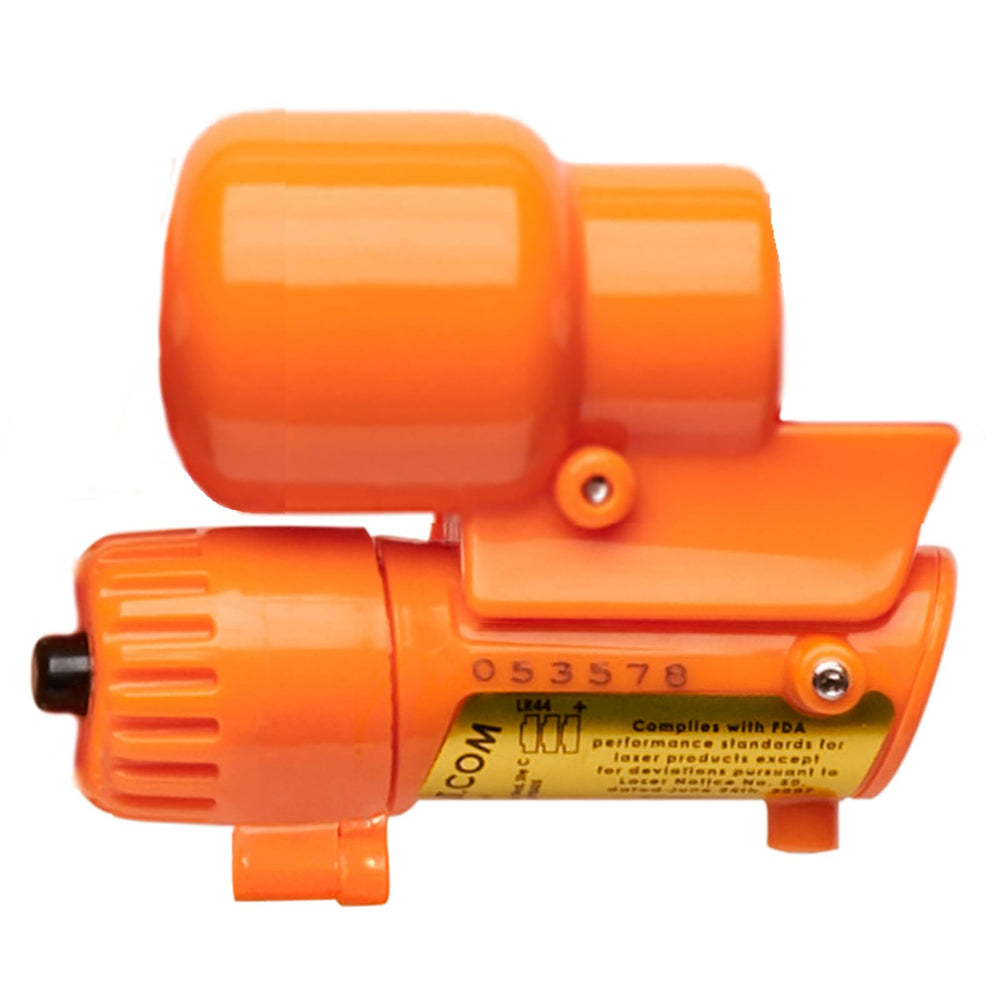 Close-up of BUG-A-SALT Bug-Beam laser attachment features