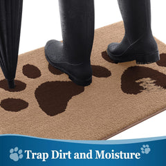 Close-up of Buganda Dog Door Mat texture