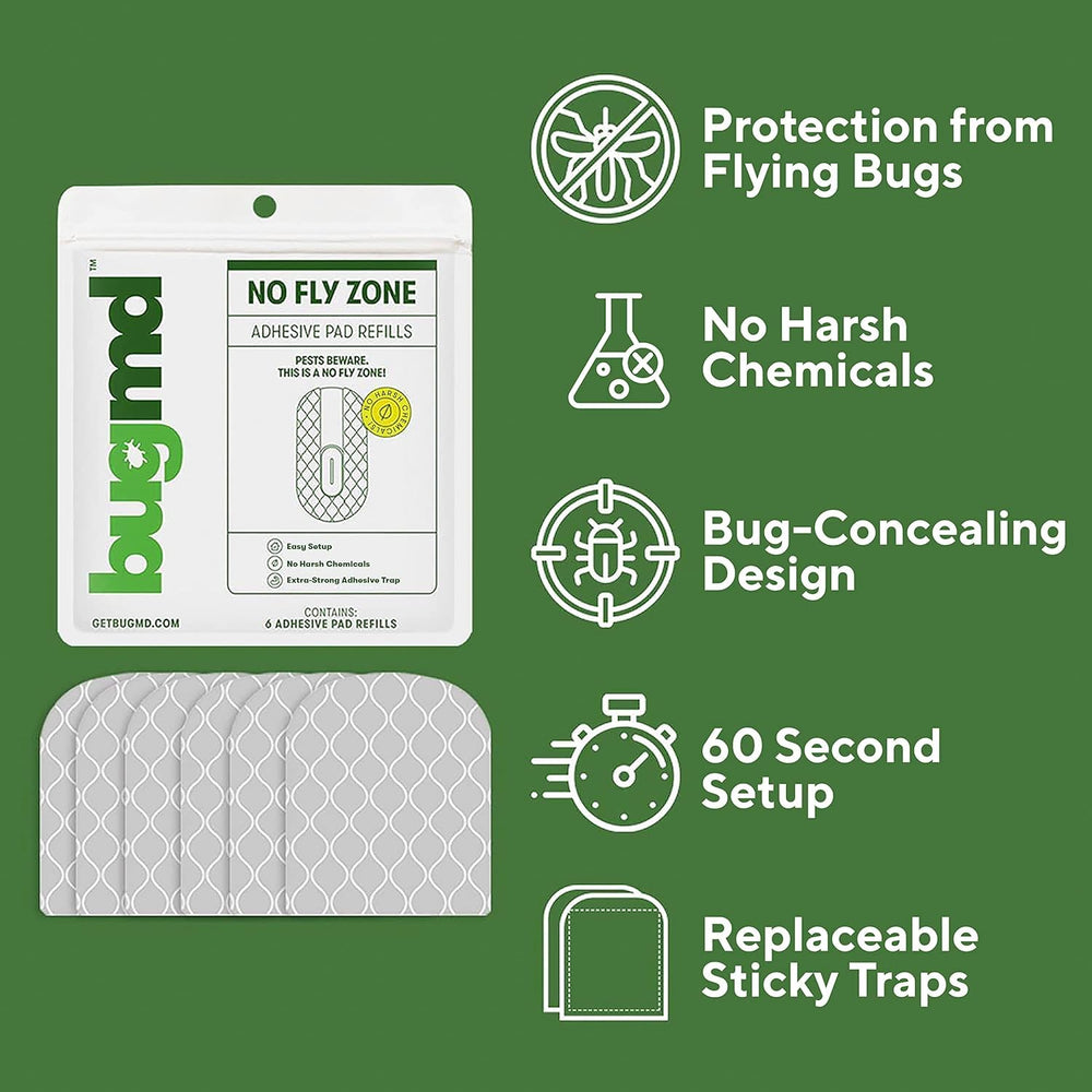 Close-up of BugMD No Buzz Zone Replacement Pad