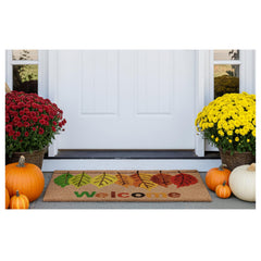 Close-up of Calloway Mills Doormat coir texture