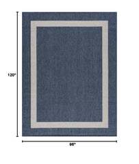 Close-up of CAMILSON Outdoor Rug 8x10 polypropylene material