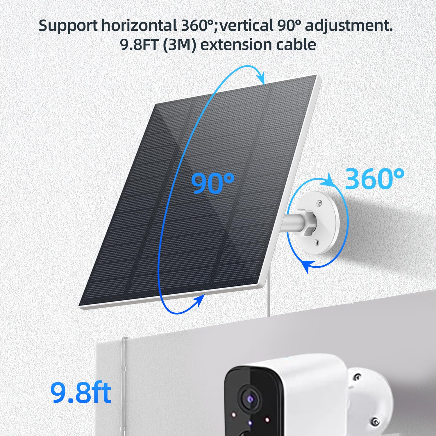 Close-up of Catgod solar panel mounting bracket