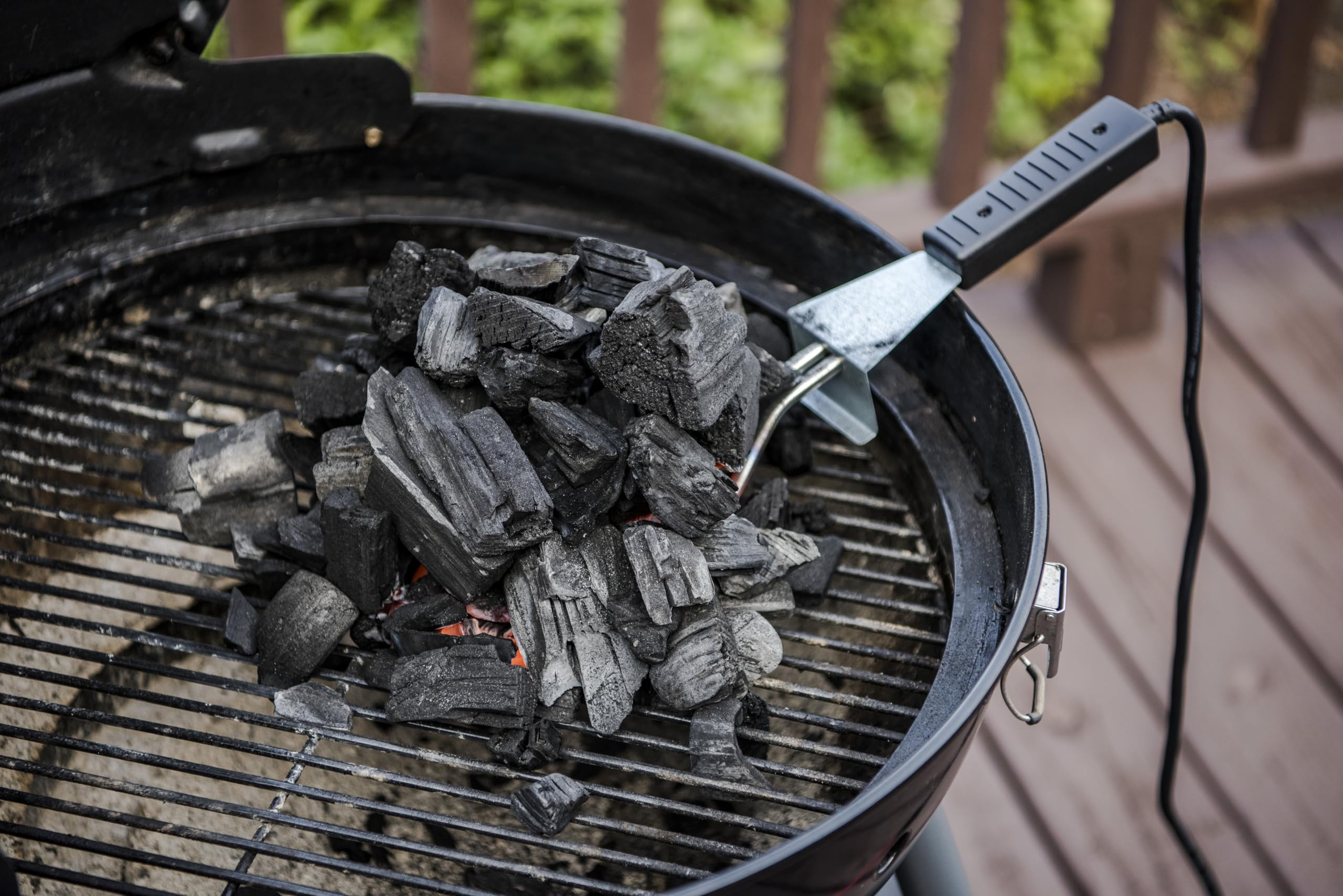 Close-up of Charbroil Electric Charcoal Starter heating element