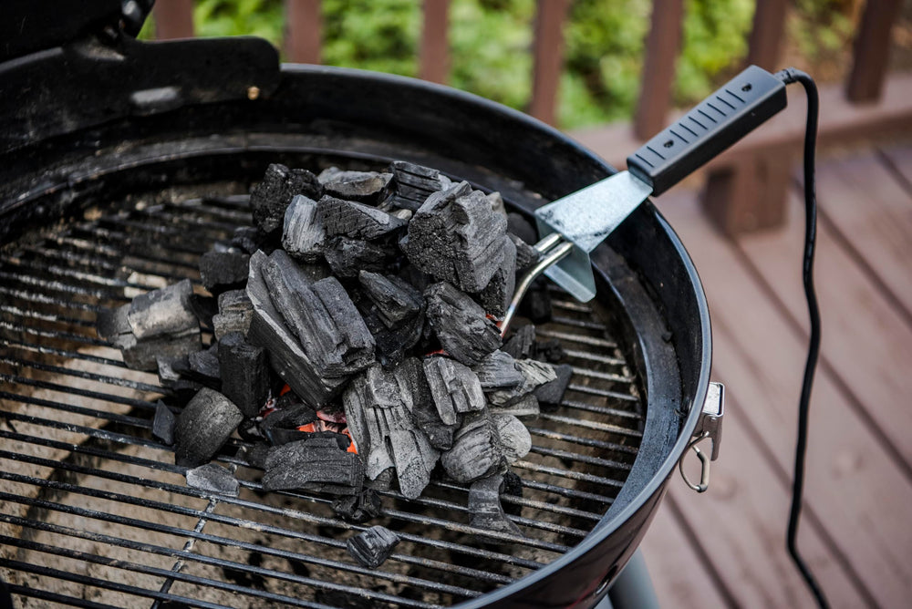 Close-up of Charbroil Electric Charcoal Starter heating element