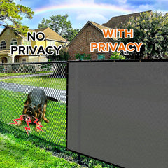 Close-up of Cisvio privacy screen material and grommets