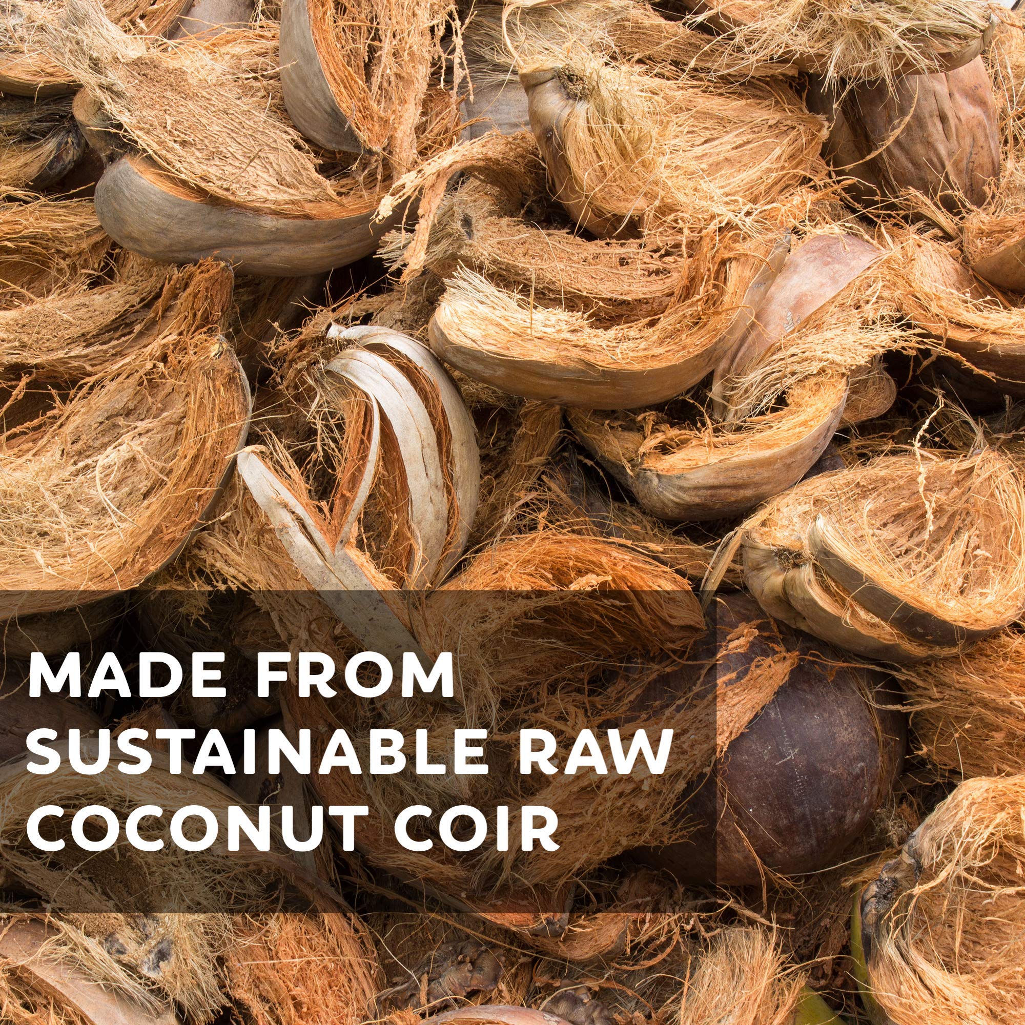 Close-up of Coco Coir fibers for aeration