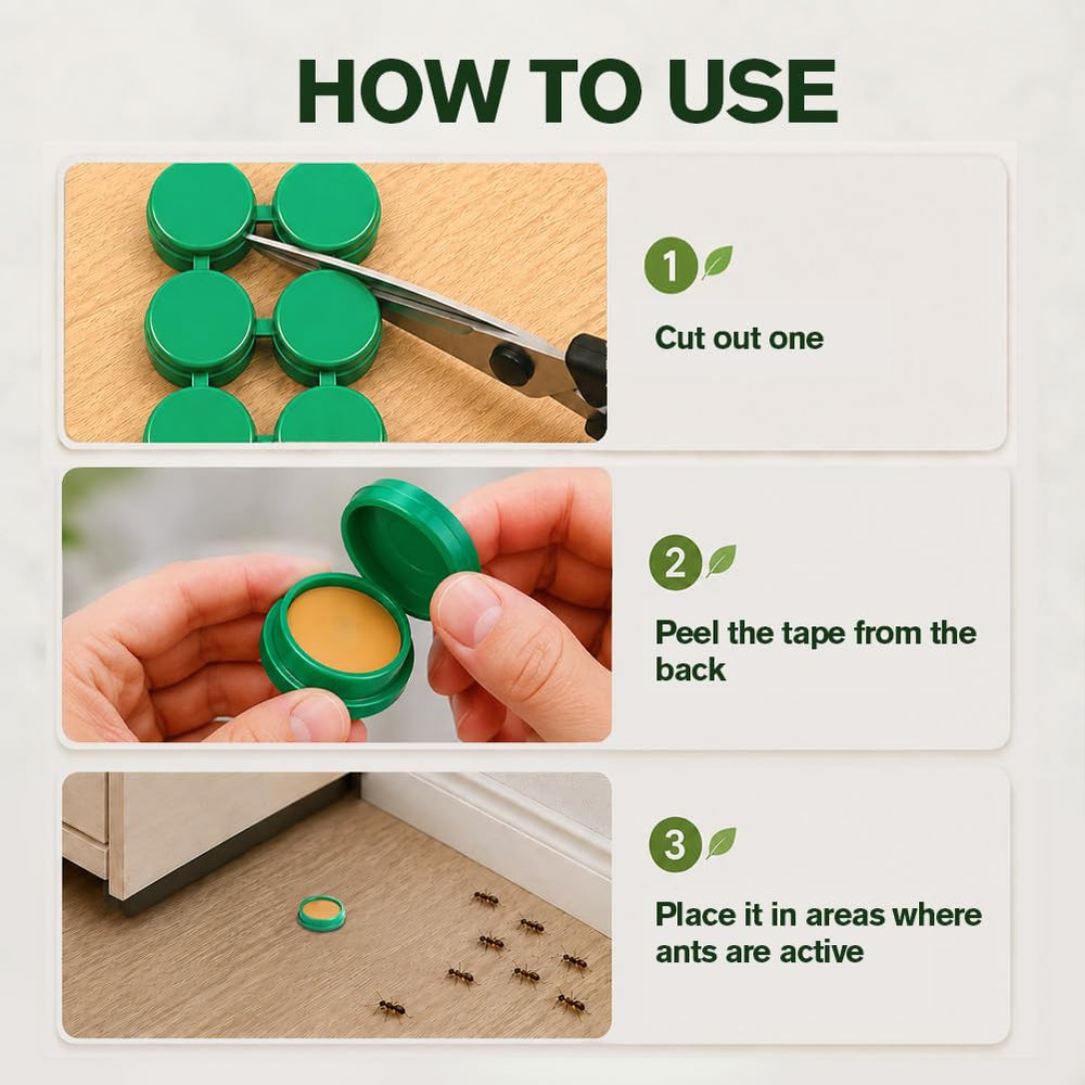 Close-up of CVKDGJD Ant Away repellent with double-sided film