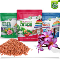 Close-up of Cz Garden Muriate of Potash granules