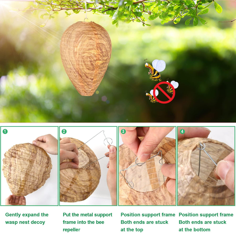 Close-up of DECYOOL Wasp Nest Decoy material texture