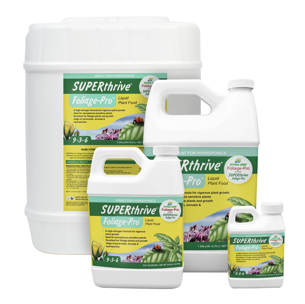 Close-up of Dyna-Gro Foliage-Pro liquid nutrient texture