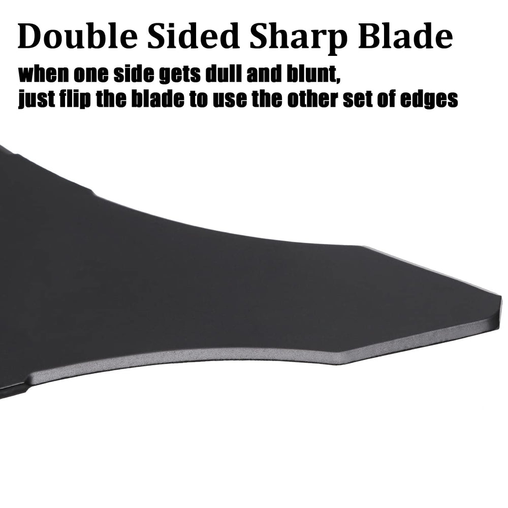 Close-up of Eapele brush cutter blade adapter attachment