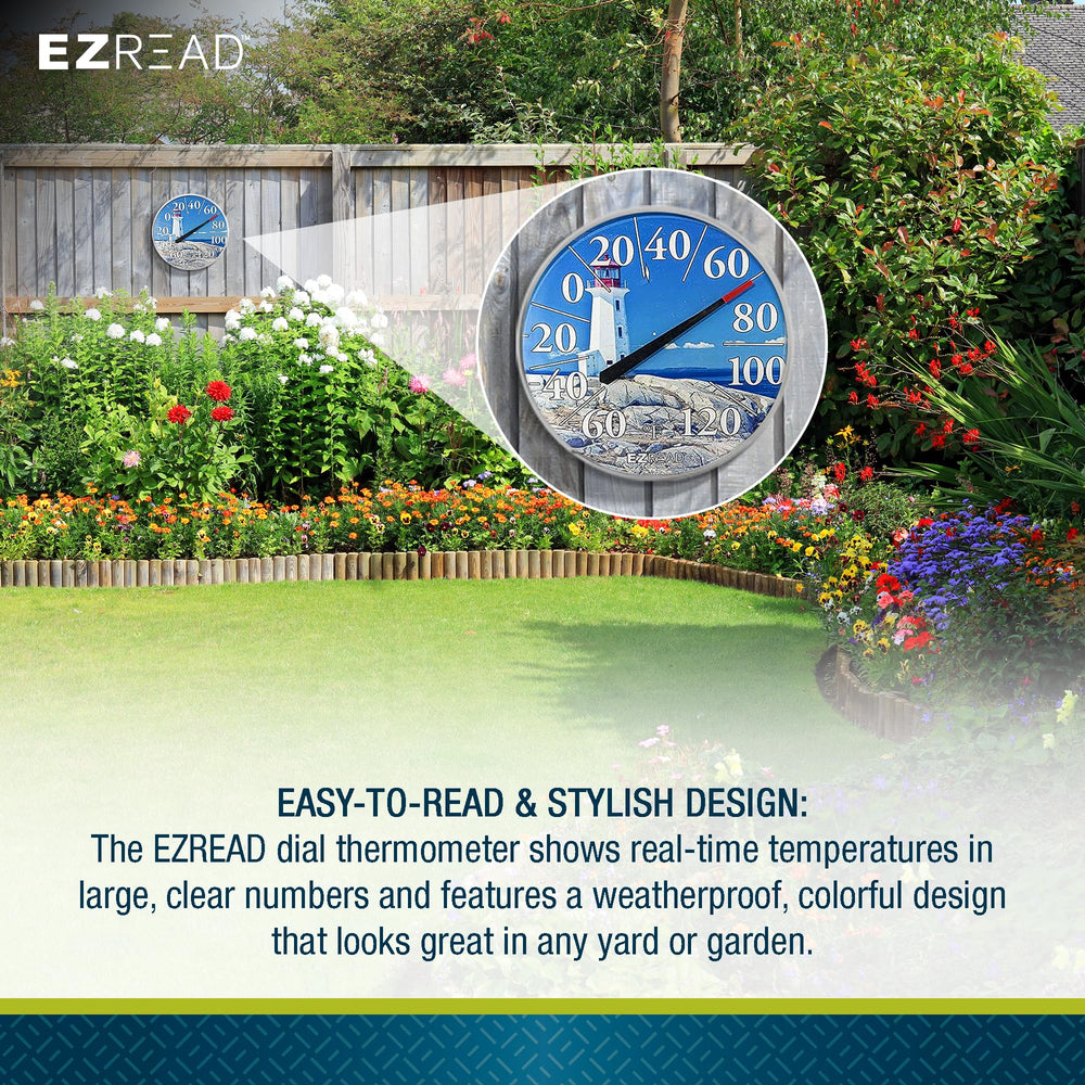 Close-up of easy-to-read numbers on EZREAD Dial Thermometer