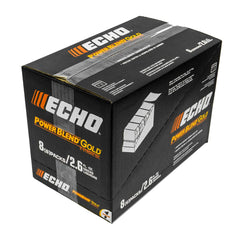 Close-up of ECHO 2-Stroke Engine Oil bottle label