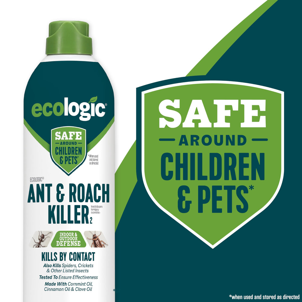 Close-up of EcoLogic Ant & Roach Killer nozzle