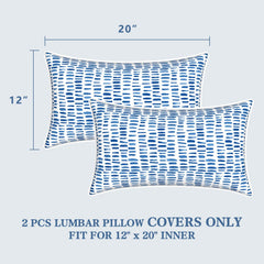 Close-up of elegant white piping on LVTXIII Pillow Cover