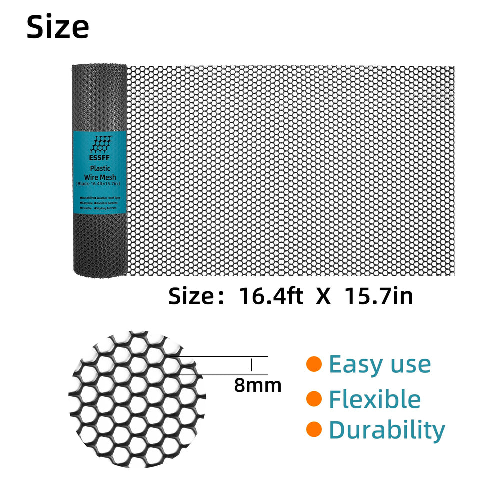 Close-up of ESSFF Decorative Fencing Roll material texture