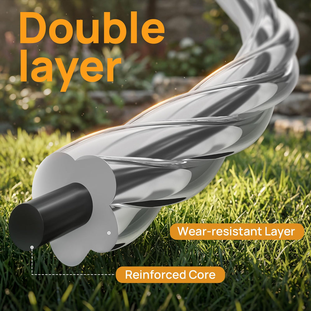 Close-up of Eventronic dual-core trimmer line
