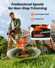 Close-up of Eventronic nylon trimmer string