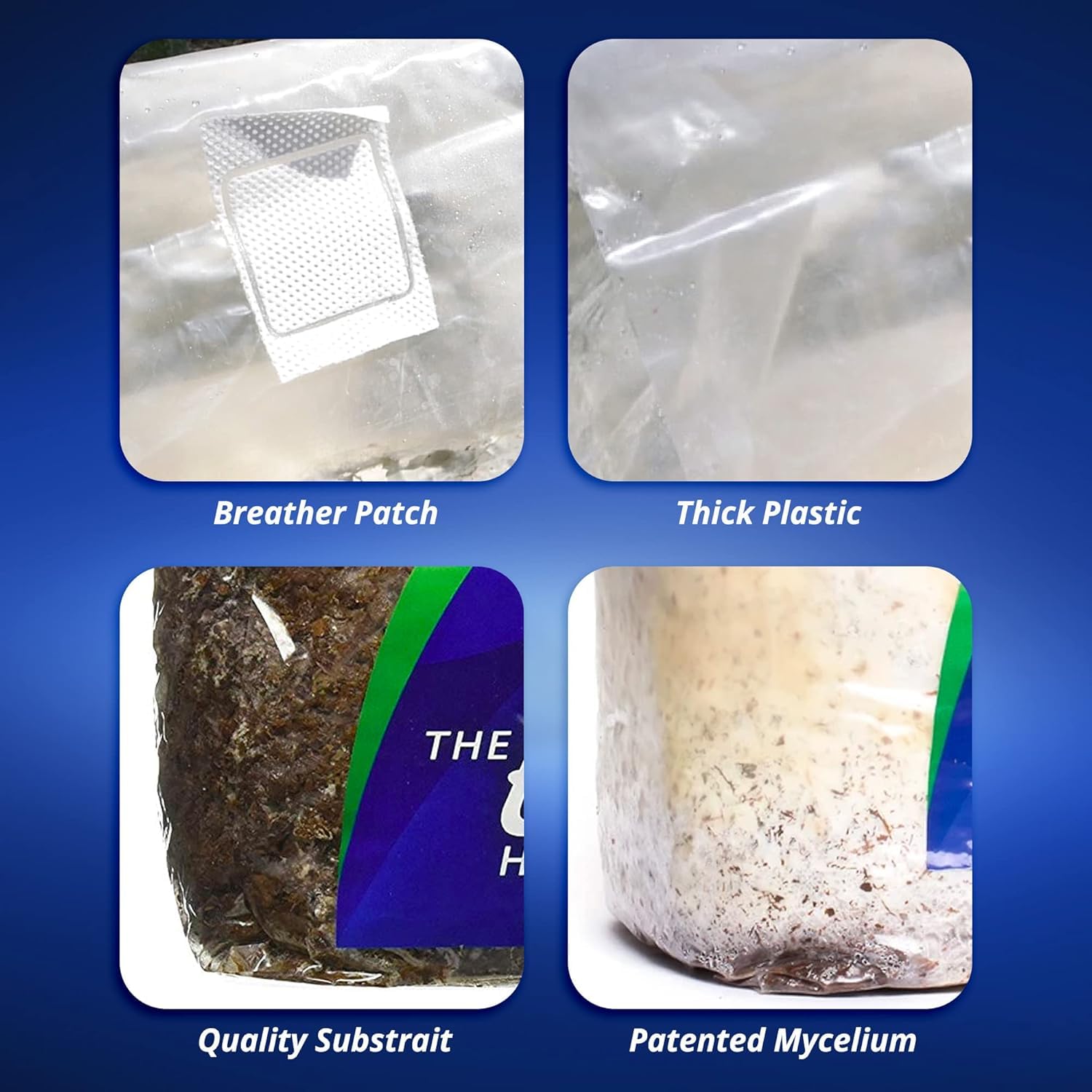 Close-up of Exhale CO2 Grow Bag filter patch