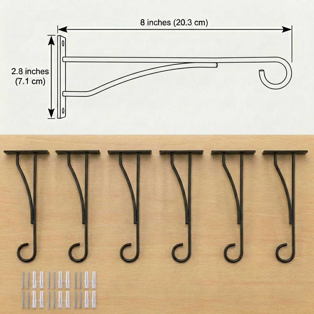 Close-up of Eyrosa 8 inch plant hanger