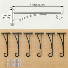 Close-up of Eyrosa 8 inch plant hanger