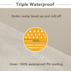 Close-up of Favoyard cushion waterproof TPU cover