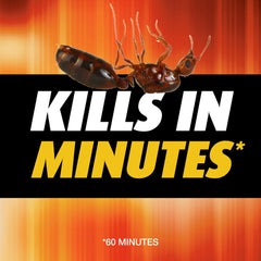 Close-up of fire ant mound with Ortho