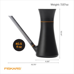 Close-up of Fiskars Indoor Watering Can anti-drip nozzle