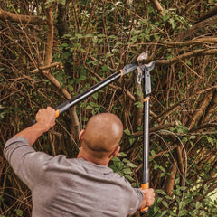 Close-up of Fiskars Ratchet Lopper blade
