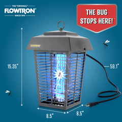Close-up of Flowtron Bug Zapper power grid