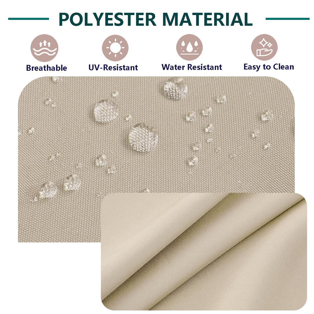 Close-up of FLYMEI cushion cover fabric texture