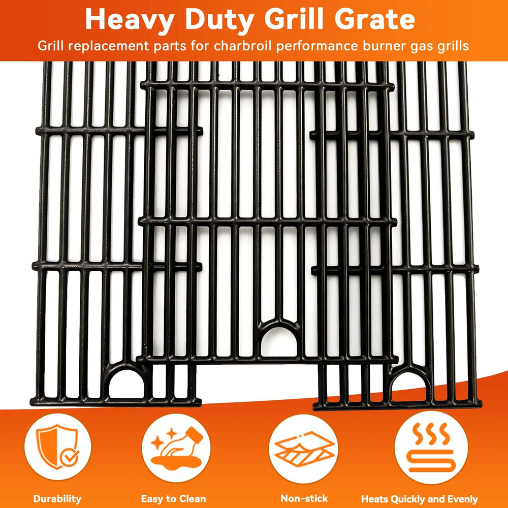 Close-up of FORYEYC heavy duty grill grate surface