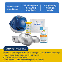 Close-up of FROG Pipe and Jet Cleanser included in the bundle