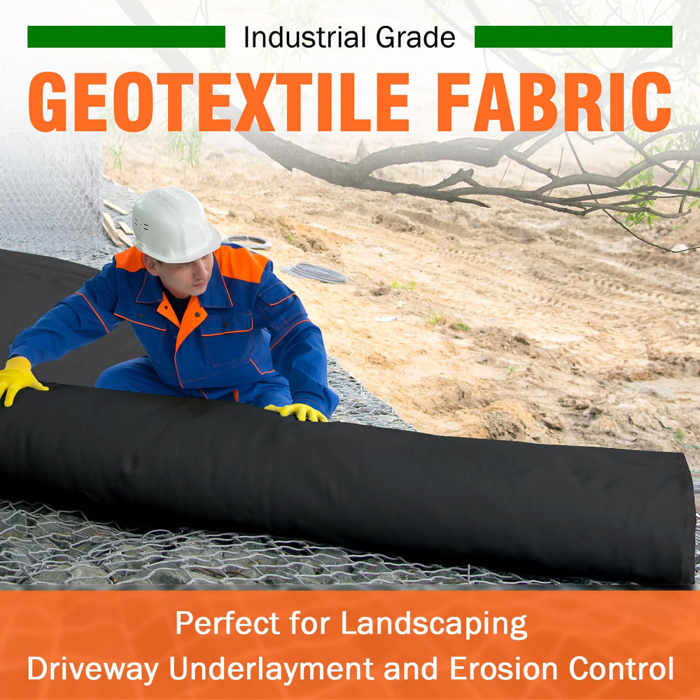 Close-up of Fysatrix Geotextile Fabric texture