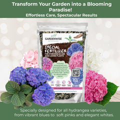 Close-up of GARDENWISE Hydrangea Fertilizer granules