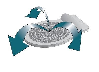 Close-up of Gentrol IGR Discs showing adhesive backing